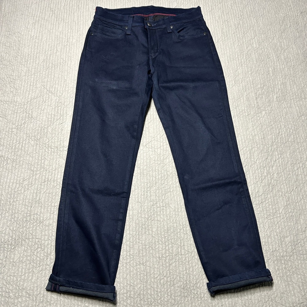Levis 511 Slim Fit WaterLess Navy Blue RedLoop Denim Jeans 30x32
